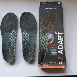 Superfeet ADAPT Hike Max Insoles Size C (W 6.5-8; M 5.5-7)